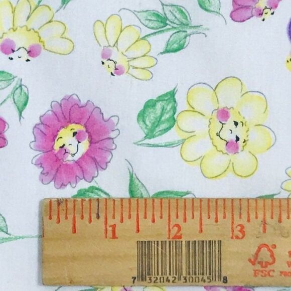 Flower Party Tossed Flowers Fabric - Picture 3 of 6